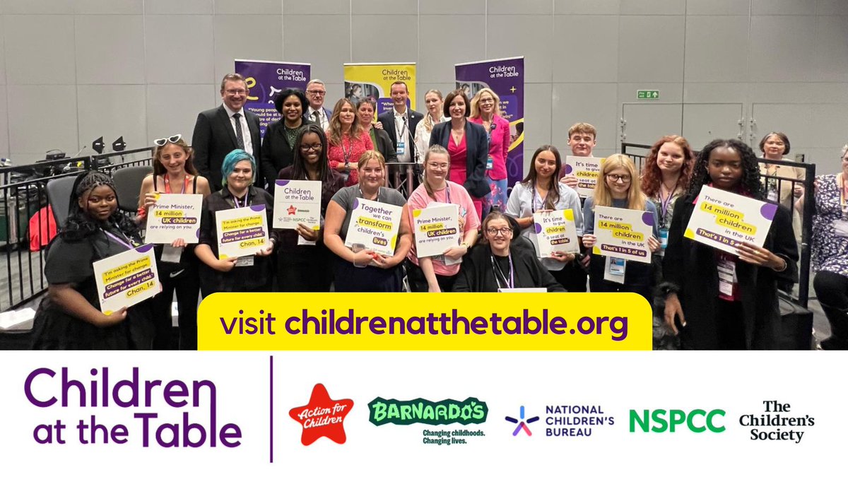 Proud that at our #ChildrenAtTheTable reception last night our guests, including <a href="/bphillipsonMP/">Bridget Phillipson</a> <a href="/leicesterliz/">Liz Kendall</a> <a href="/JanetDaby/">Janet Daby MP</a> <a href="/GwynneMP/">Andrew Gwynne MP</a>, heard powerful stories from our group of young people. Babies, children and young people must be at the heart of policy making. #LabourConference24