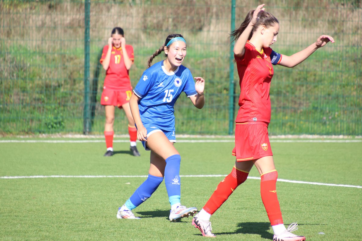 U prijateljskoj utakmici koja je odigrana danas u Zenici, kadetkinje BiH savladale su Crnu Goru rezultatom 2:1.

Oba gola za našu selekciju postigla je Emma Dervišević u 23. i 63. minutu.

Ove dvije selekcije odigraće još jednu utakmicu na istom mjestu u četvrtak od 11:00 sati.
