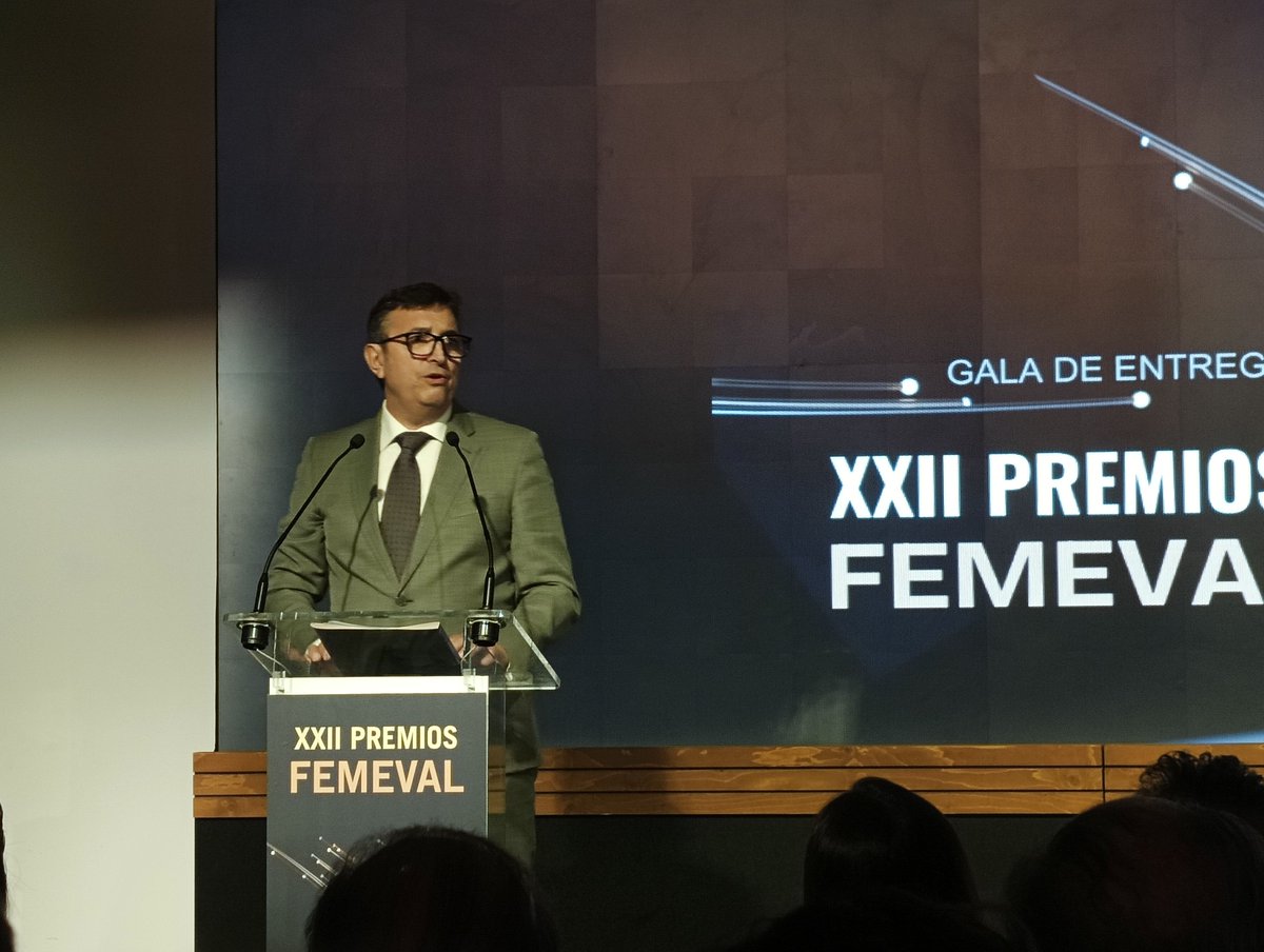 Hoy asistimos a la entrega de premios #FEMEVAL en su XXII edición. Desde AVEP os damos la enhorabuena a empresas como #Nunsys (Transformación Digital) y #PowerElectrónics (Excelencia Empresarial) que hoy han visto reconocido su trabajo y significativo desarrollo.