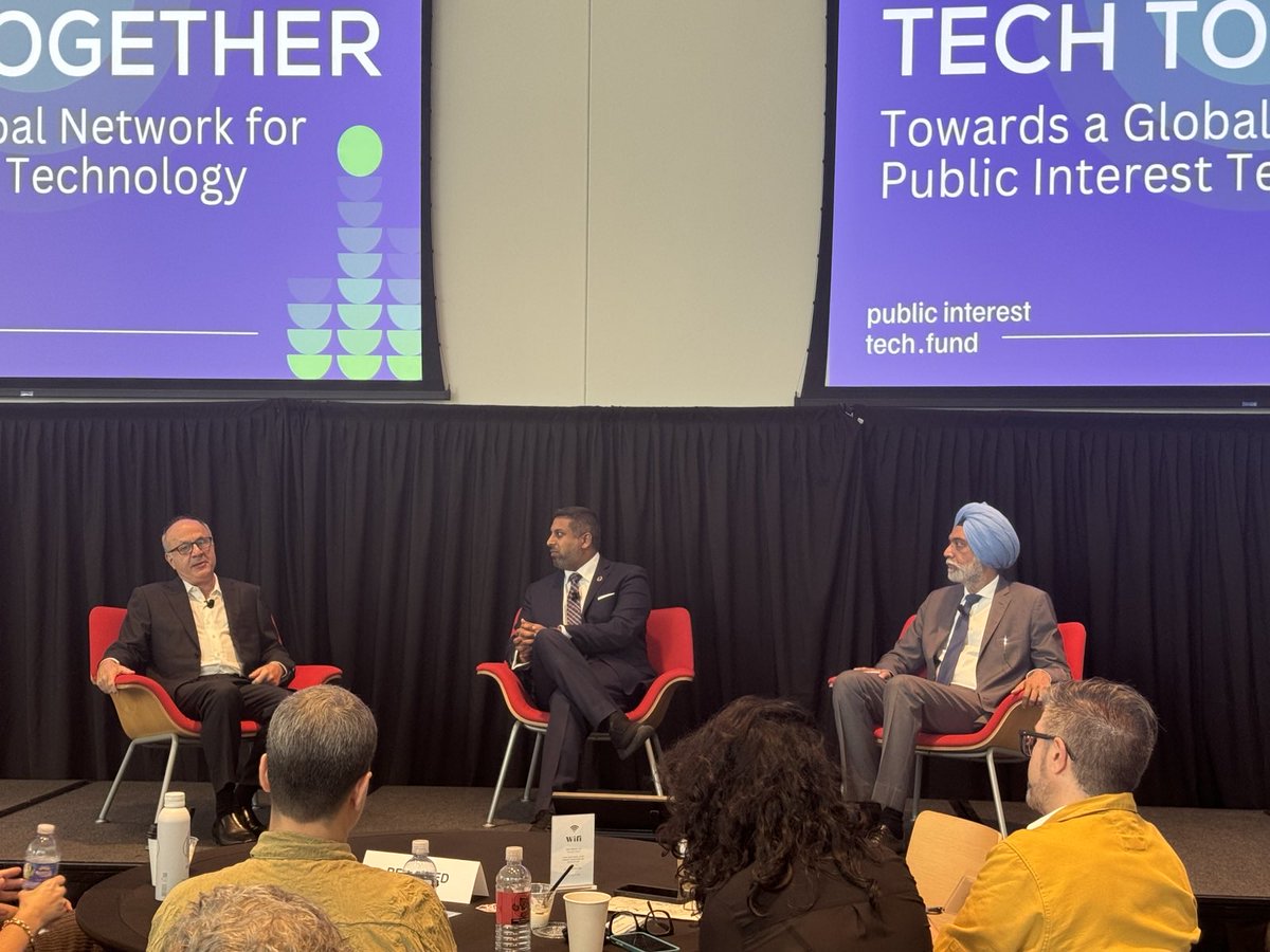 ODET_UN's tweet image. Today the @untechenvoy joined David @siegelendowment and @vilasdhar in a discussion on redefining tech beyond commercial interests.They emphasized public interest tech&apos;s role in solving societal challenges &amp;amp; building digital infrastructure.Thanks
@cornell_tech!#PublicInterestTech