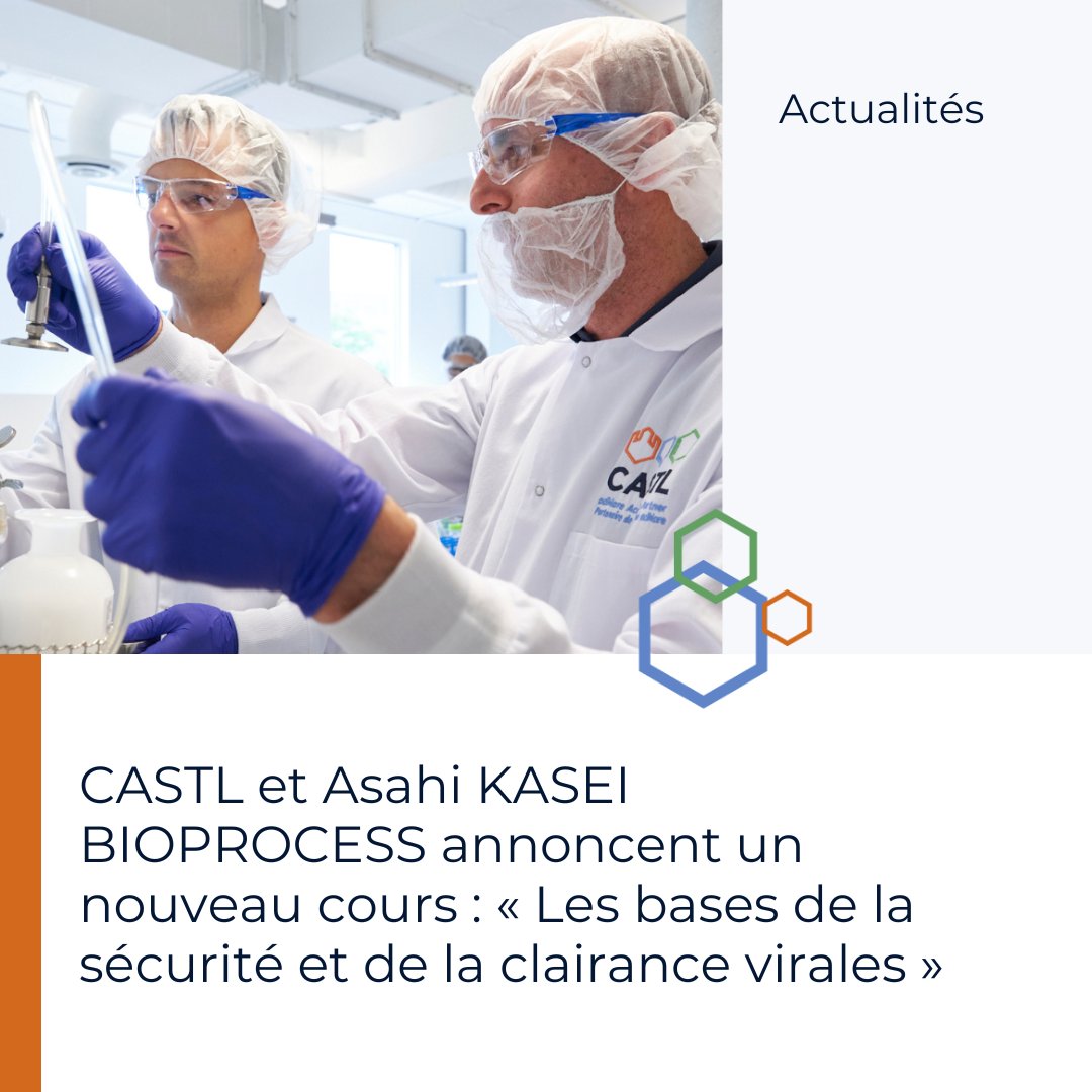 CASTL (@castlcanada) on Twitter photo CASTL est heureuse d’annoncer le lancement d’un nouveau cours, « Les bases de la sécurité et de la clairance virales », offert en partenariat avec <a href="/AKBioprocess/">AsahiKaseiBioprocess</a>.
Apprenez plus ici: castlcanada.ca/fr/actualites-… CASTL est heureuse d’annoncer le lancement d’un nouveau cours, « Les bases de la sécurité et de la clairance virales », offert en partenariat avec <a href="/AKBioprocess/">AsahiKaseiBioprocess</a>.
Apprenez plus ici: castlcanada.ca/fr/actualites-…