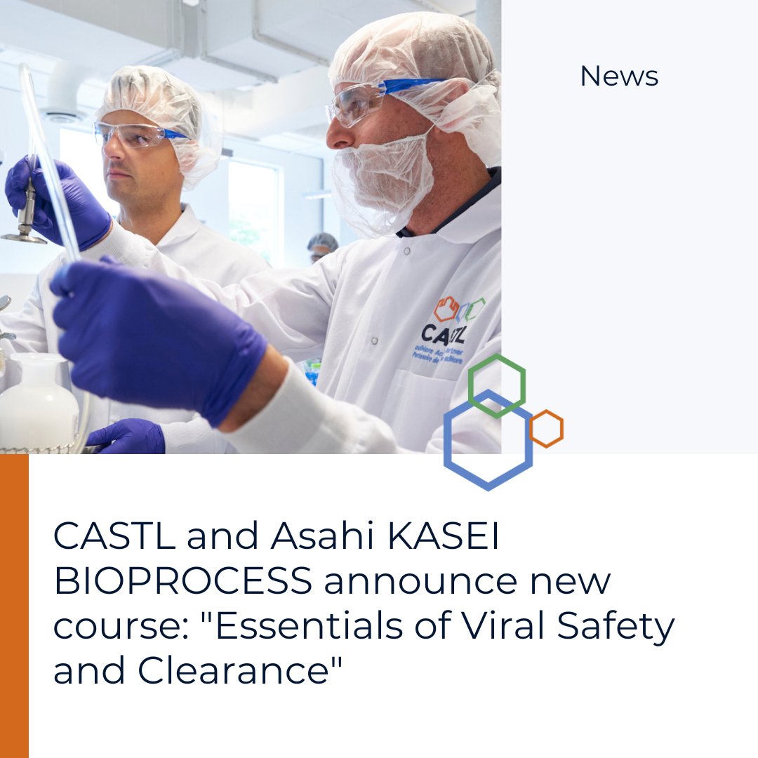 CASTL (@castlcanada) on Twitter photo CASTL is excited to announce the launch of a new course, "Essentials of Viral Safety and Clearance," offered in partnership with <a href="/AKBioprocess/">AsahiKaseiBioprocess</a>
Learn more here: castlcanada.ca/en/news-detail… CASTL is excited to announce the launch of a new course, "Essentials of Viral Safety and Clearance," offered in partnership with <a href="/AKBioprocess/">AsahiKaseiBioprocess</a>
Learn more here: castlcanada.ca/en/news-detail…