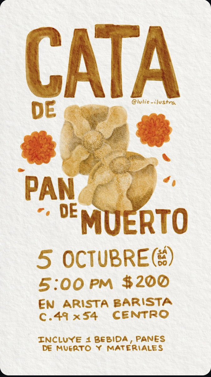 javier_cmr's tweet photo. Para toda la banda tuitera, primera fecha de la cata de pan de muerto en Arista Barista. ☕️ https://t.co/DOrgSxL7tk