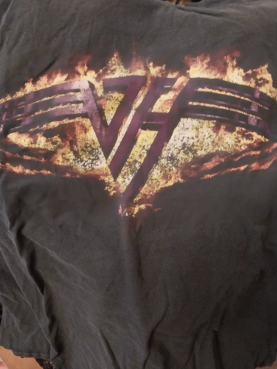Everyone can #nameThreeSongs by Van Halen, so instead I'm ranking the lineups. This is objectively the correct ranking best to worst:
Original
Van hagar
Chickenfoot
Van Halen 3
Anything with Wolfgang
#tShirtTuesday #b4ndShirtBluesday