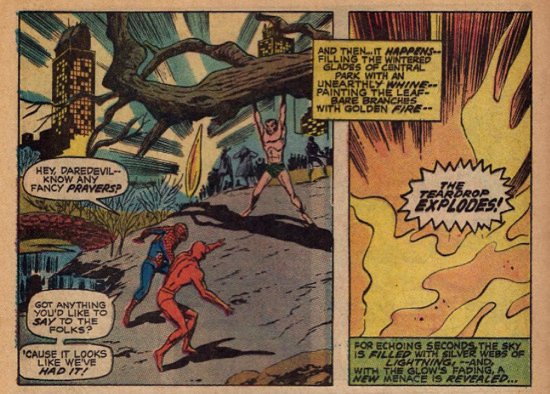 theianfox's tweet photo. In the list of things I think I probably did know but had forgotten. Marvel comics Daredevil No.77 was the origin of one the best band names ever. #music #marvel #6music https://t.co/4p8Z8lRSgy