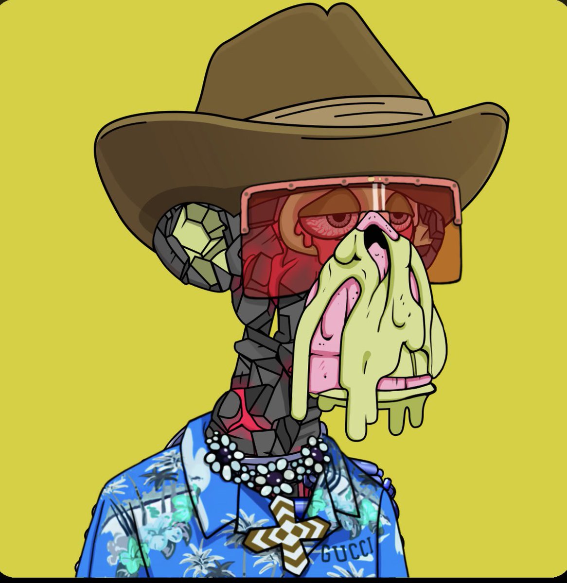 dex_doge's tweet photo. “It’s literally a cooler ape picture, but with a more limited supply and dripped out in official gucci fashion, my thesis is the same.”
WAGMI-San, and a new era for the original and greatest NFT community take over.” #GGCT @10ktfGucciGrail
LETS FUCKING GOOO🚀🚀🚀 https://t.co/VrMeb4756c