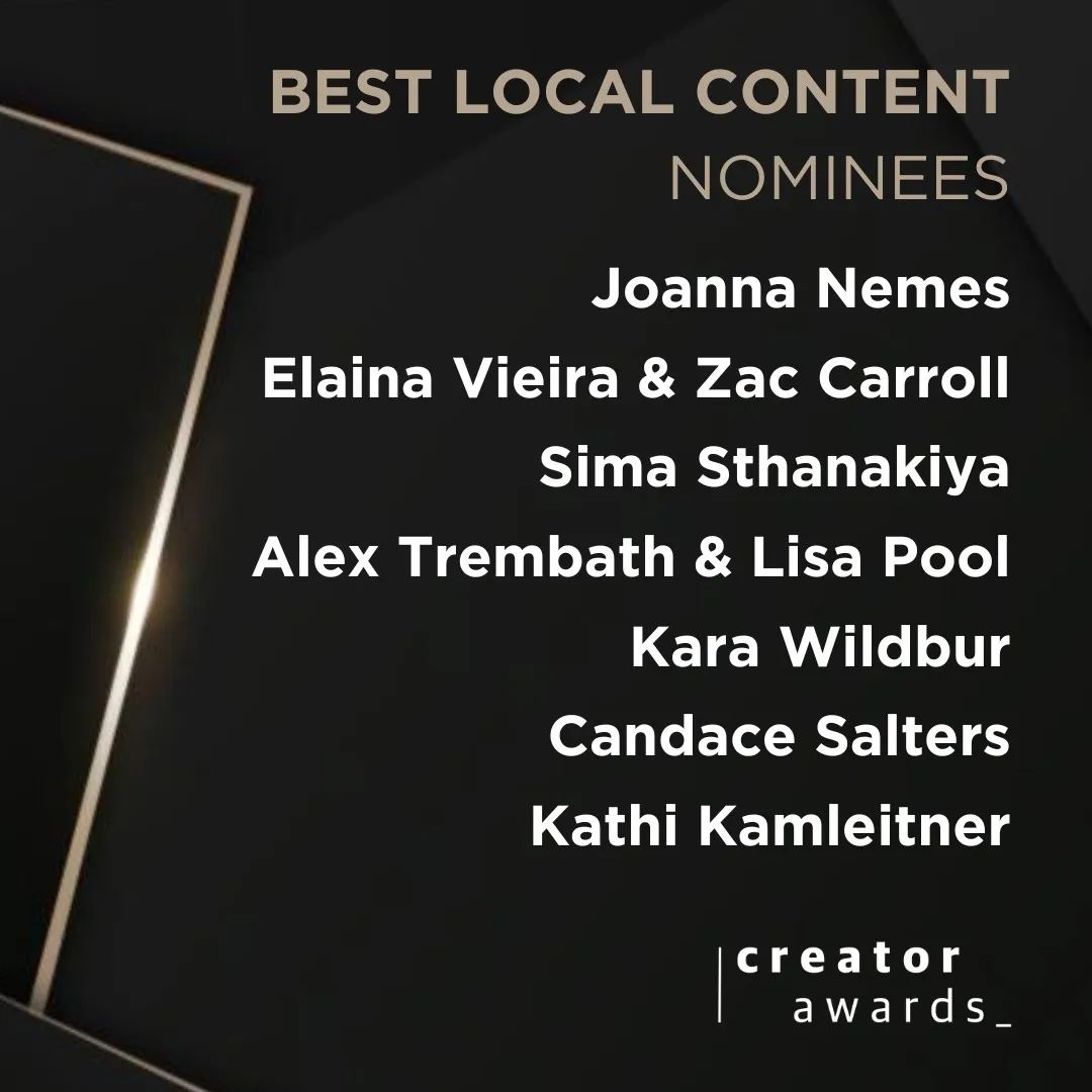 Joanna - Travel Creator | Food | Niche SEO (@oanaroua) on Twitter photo I am proud and humbled to be nominated at 2 (!!!) Traverse Awards this year! 🥳🥳🥳
Congratulations to all nominees!
<a href="/TraverseEvents/">Traverse Events</a> I am proud and humbled to be nominated at 2 (!!!) Traverse Awards this year! 🥳🥳🥳
Congratulations to all nominees!
<a href="/TraverseEvents/">Traverse Events</a>