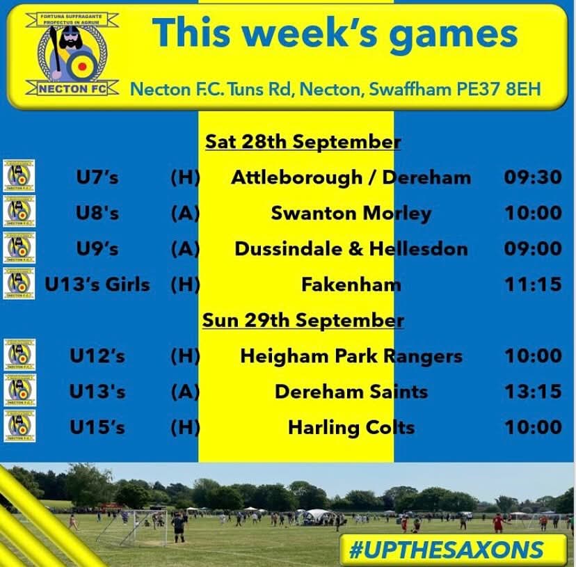 nectonfc1's tweet image. Lots of action for our youth teams this weekend. Good luck and have fun everyone! 💙💛