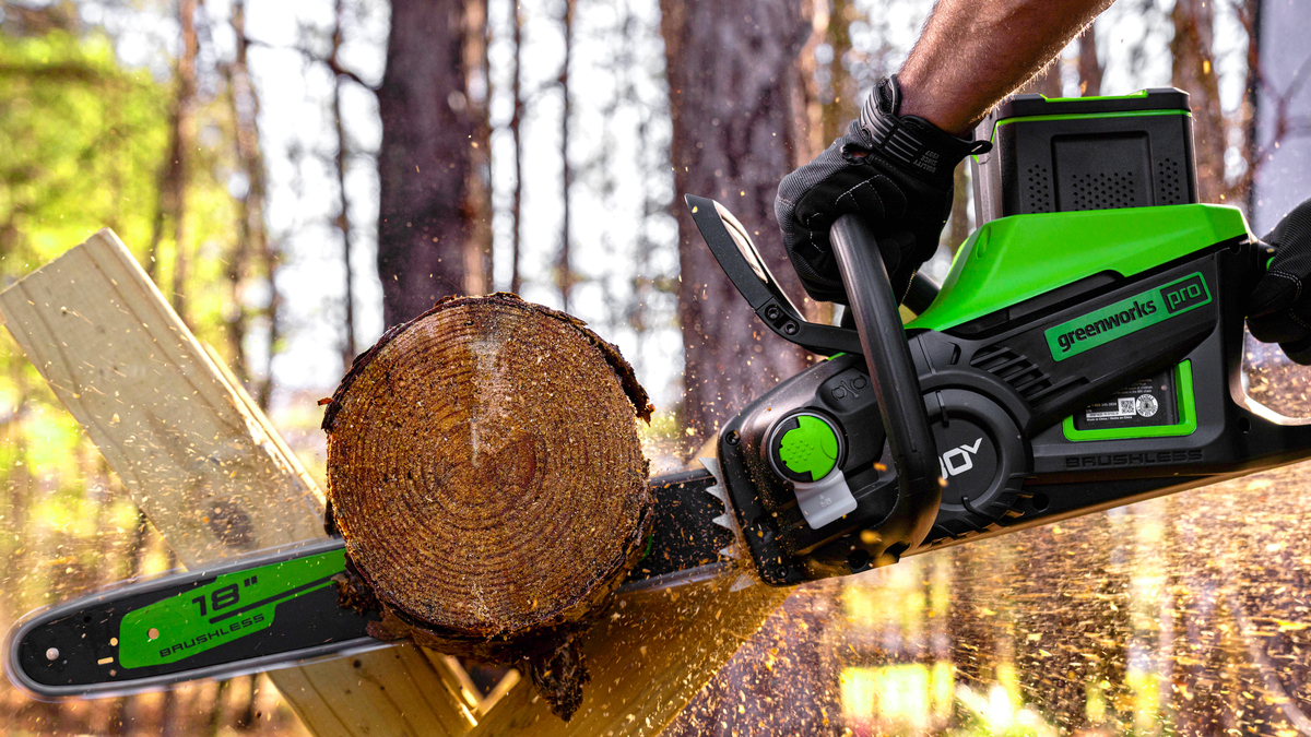 Time to tackle those fallen branches and prep for the colder months! Our Greenworks chainsaw makes fall clean-up a breeze. 🍁💪

🔋: Greenworks 80V 18" Cordless Brushless Chainsaw
📍: <a href="/BestBuy/">Best Buy</a> 

#Greenworks #LifePoweredByGreenworks #BestBuy #Chainsaw #FallClean