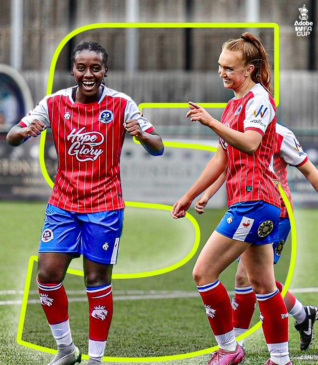 FA CUP 3RD QUALIFYING ROUND TIE CONFIRMED ✅

It has been confirmed we will host <a href="/AshfordTownWFC/">Ashford Town Women</a> in the next round of the <a href="/AdobeWFACup/">Adobe Women's FA Cup</a> 🏆

🗓️ Sunday Oct 13th
🏟️ Meadowbank, RH4 1DX
🕞 3:30pm
🎫 Tickets Available To Book Online Now ⤵️

dwfc.ticketco.events/uk/en/m/e/ash

#WeAreWanderers 🔴⚪