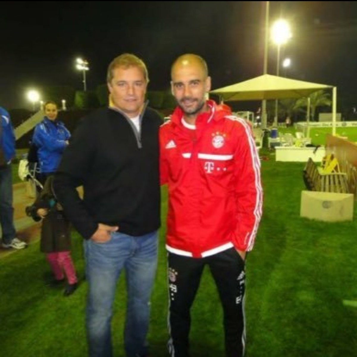 A que edad te enteraste que hay una foto del mejor DT de la historia junto a Pep Guardiola