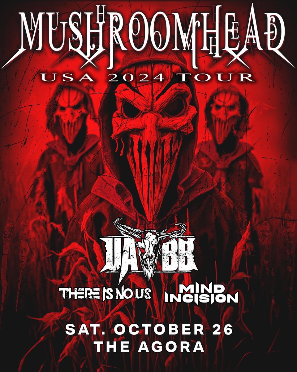 You haven’t 𝖘𝖊𝖊𝖓 𝖎𝖙 𝖆𝖑𝖑 until you’ve experienced @Mushroomhead Halloween. See you on Sat. Oct. 26👹

🎫: buff.ly/4aQ7rCg