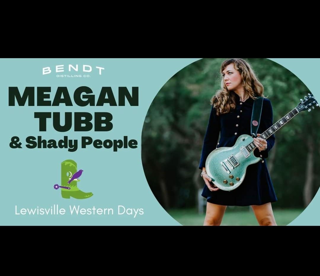 Meagan Tubb (@meagantubb) on Twitter photo Looking forward to playing <a href="/LewisvilleTexas/">City Of Lewisville</a> this Friday 9/27! I'll be hitting the Bendt Distilling Stage from 7:30-8:30pm! <a href="/BENDTDISTILLING/">BENDT DISTILLING CO.</a> #livemusic #blues #Texas Looking forward to playing <a href="/LewisvilleTexas/">City Of Lewisville</a> this Friday 9/27! I'll be hitting the Bendt Distilling Stage from 7:30-8:30pm! <a href="/BENDTDISTILLING/">BENDT DISTILLING CO.</a> #livemusic #blues #Texas