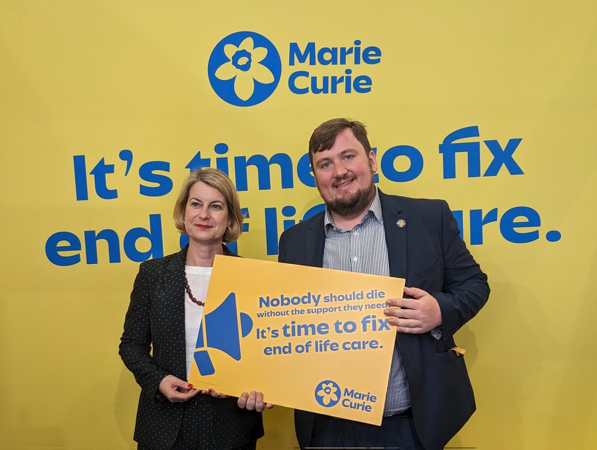 Marie Curie PA (@mariecuriepa) on Twitter photo Thank you <a href="/helenhayes_/">Helen Hayes 💙🌹</a> for meeting the Marie Curie team at #LabourConference2024
With your support, we can improve things for people affected by terminal illness 💛 Thank you <a href="/helenhayes_/">Helen Hayes 💙🌹</a> for meeting the Marie Curie team at #LabourConference2024
With your support, we can improve things for people affected by terminal illness 💛