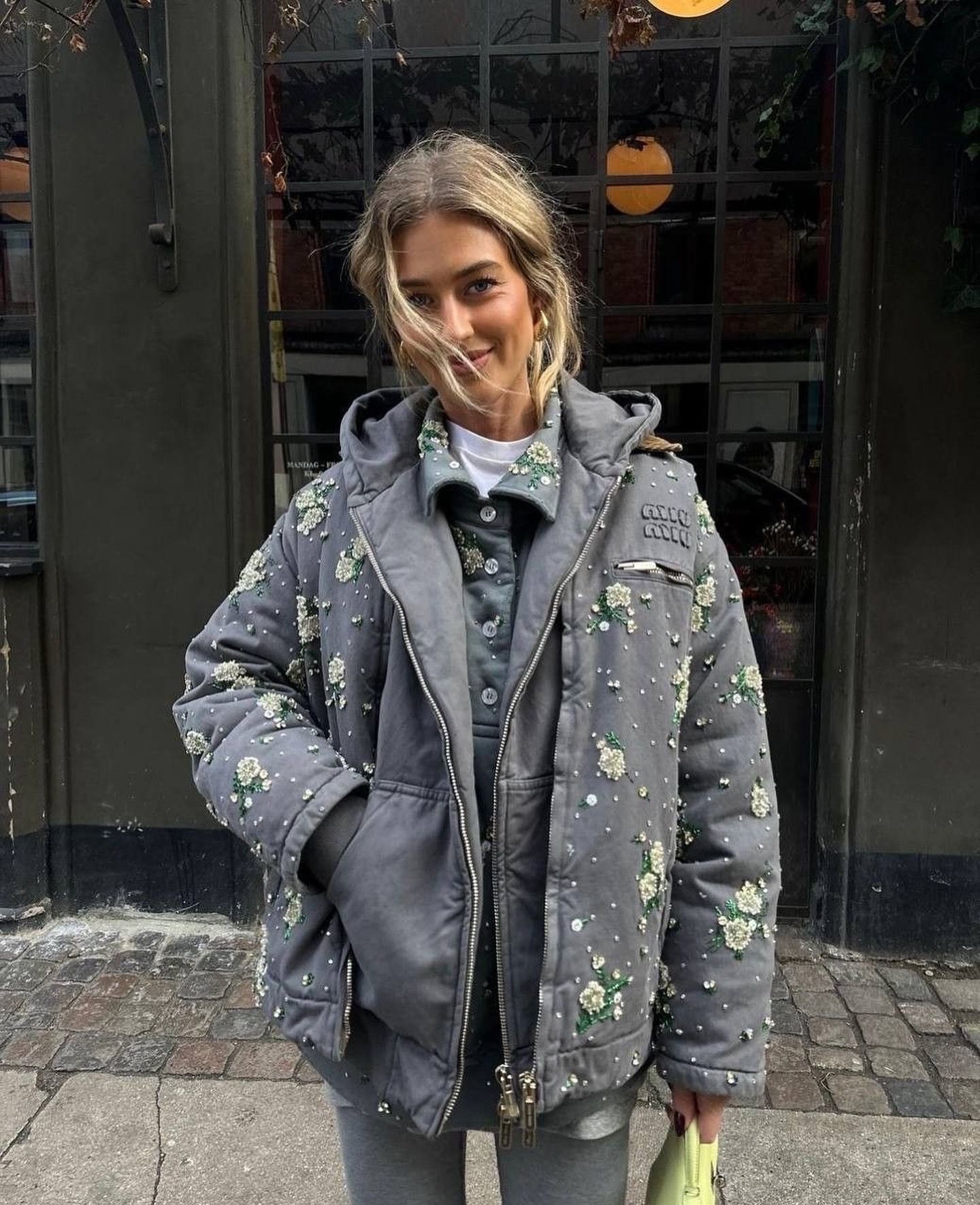 ジャケット・アウター 2015AW miumiu floral denim jacket Rogue Fashion on X: 