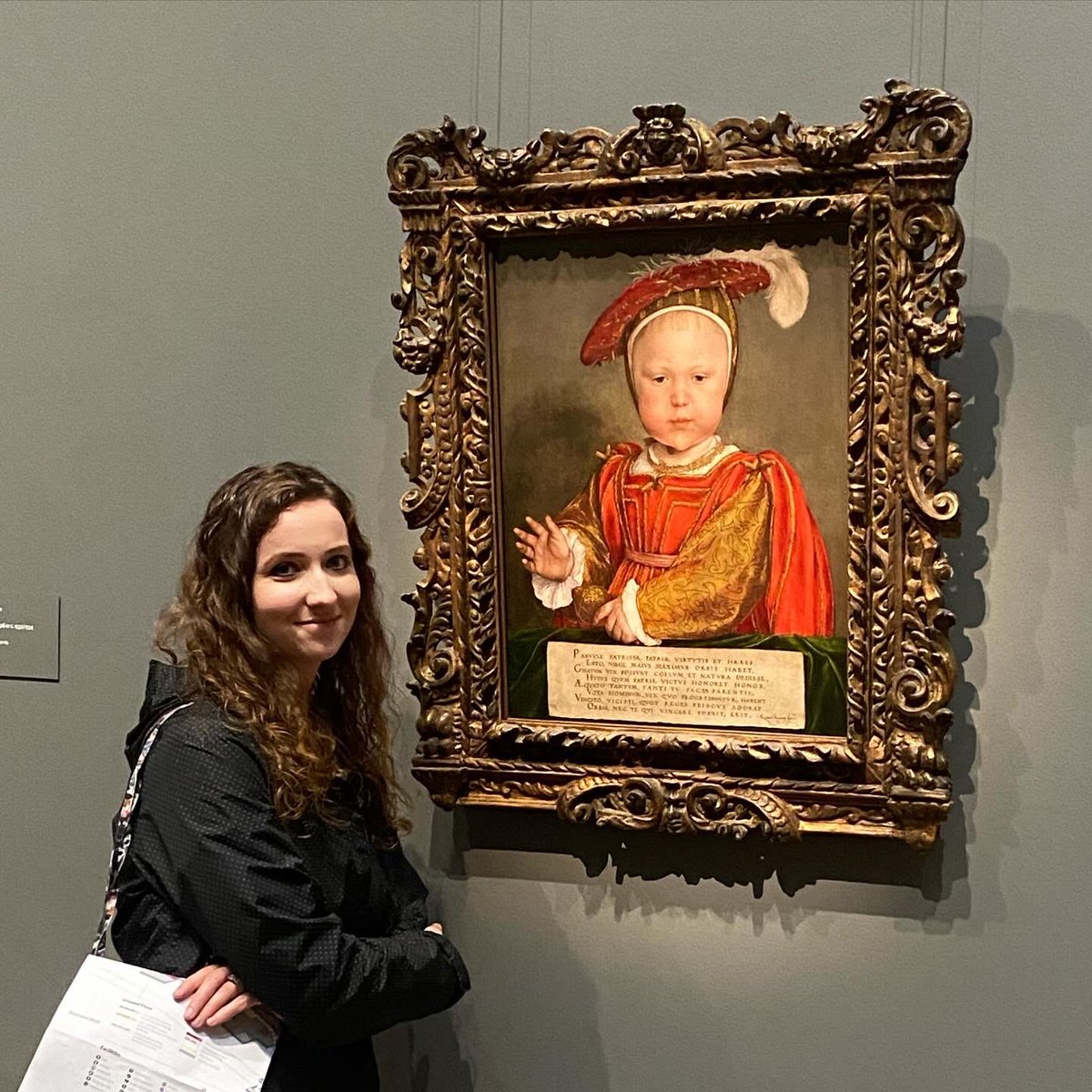 Found adorable Prince Edward at Washington DC’s National Gallery of Art.