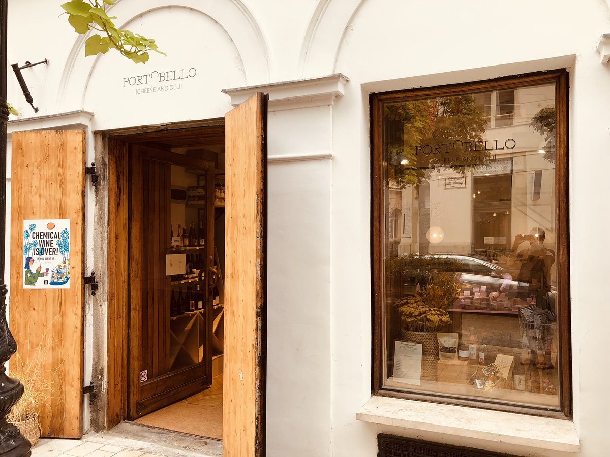 AlexanderFaludy's tweet photo. Good people, #Budapest FINALLY has a proper dedicated #cheese shop.  

Portabello  Cheese and Deli is an extension of cafe by that name nearby.

You can find on Papnövelde u. Near to Ferenciek Terre). 

Who says there’s no good news in #Hungary?

My cup overfloweth with joy! https://t.co/o5sknCHzLs