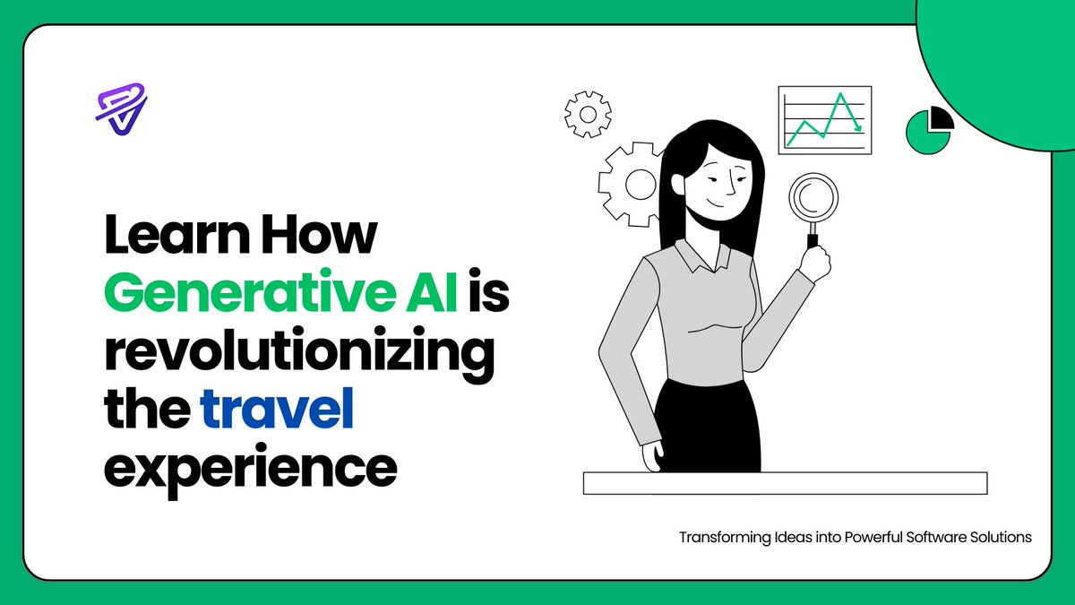 EnvisionTechAI's tweet image. 🌍 Overwhelmed by travel choices? Gen AI can help! ✈️

✨ Personalized recommendations
📅 Hassle-fast bookings
🤖 Chatbots for quick support

Let’s make travel simpler and more enjoyable! 🌟 

#TravelTech #GenerativeAI