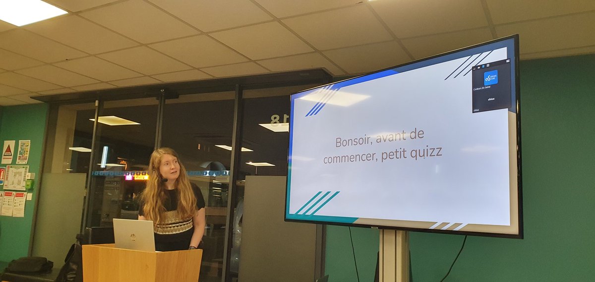Yann PETIT (@finalspy) on Twitter photo C'est parti pour une conférence de Chloé Masse sur les pionnières de la tech ! <a href="/codeursenseine/">Codeurs en Seine</a> @codeusesenseine #women #tech #femmes #womenintech
Toujours chez <a href="/Zone01Rouen/">Zone01 Rouen Normandie</a> C'est parti pour une conférence de Chloé Masse sur les pionnières de la tech ! <a href="/codeursenseine/">Codeurs en Seine</a> @codeusesenseine #women #tech #femmes #womenintech
Toujours chez <a href="/Zone01Rouen/">Zone01 Rouen Normandie</a>