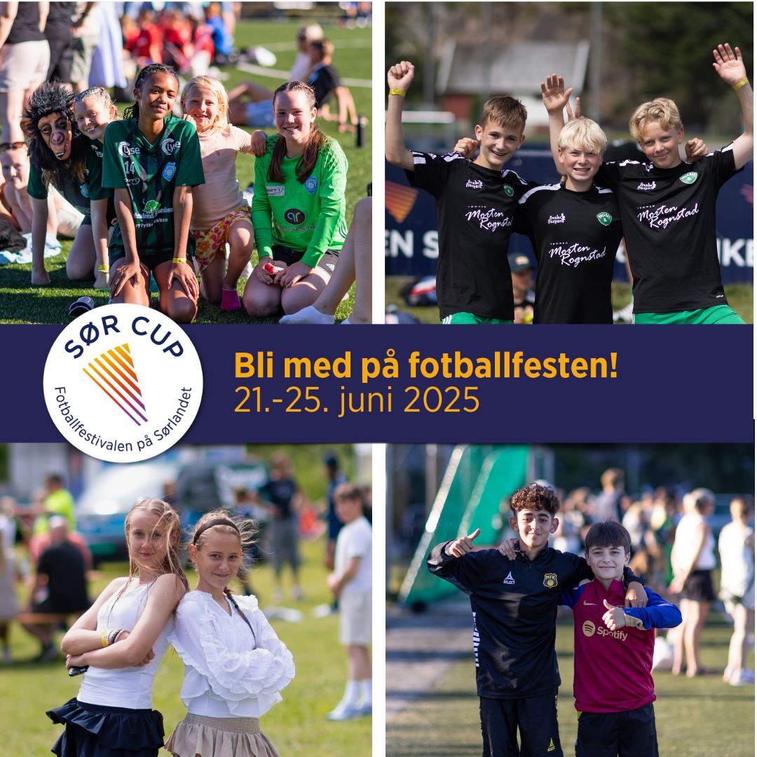 📣 En uke til påmeldingen til neste års Sør Cup åpner 🥳⁠
Du finner alt du trenger å vite på sorcup.no.⁠
Ses vi i juni?