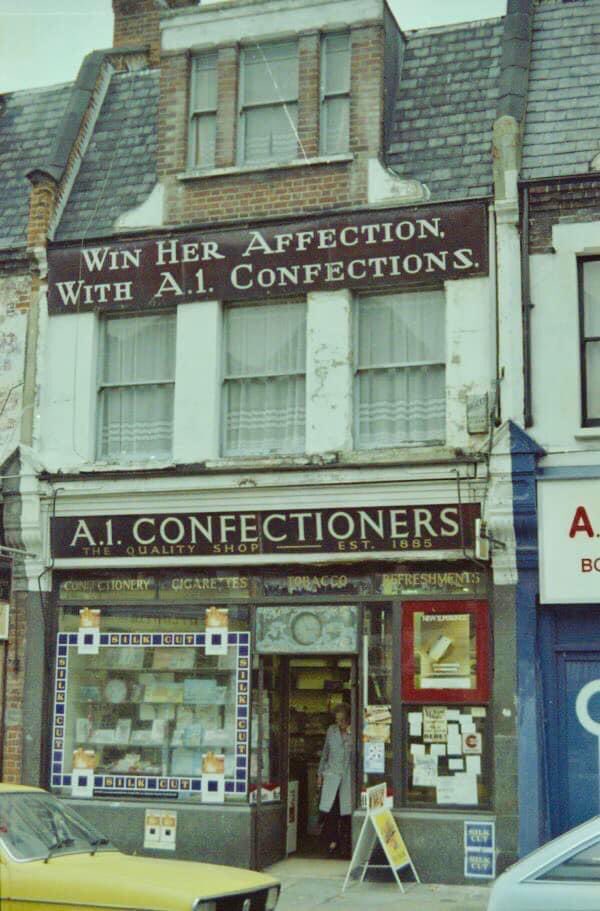 A.1. Confectioners in 5 Albion Parade, Albion Road.
