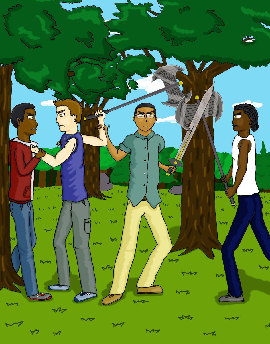 Andrew_Comics's tweet photo. Amidst the discussion against potential enemies, conflict is bound to break out #agodsgame #photoshopbookart #photoshopillustration #pencilillustration #pencilart #artwork #photoshopart #photoshop #bookartwork #animeinspired #bookart #digitalart #bookstagram #notanartist https://t.co/uMw1EPusvM