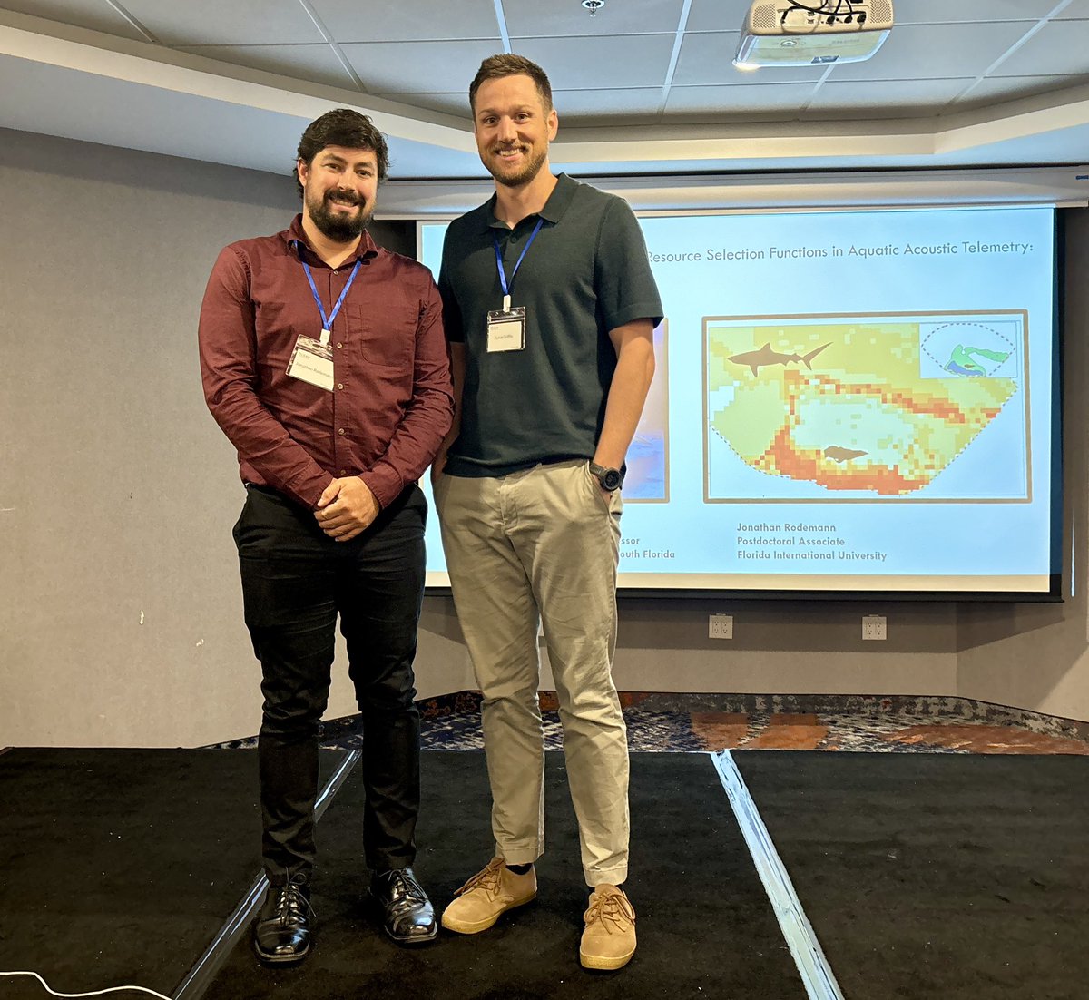 In the next workshop, Lucas Griffin and Jonathan Rodemann from <a href="/USouthFlorida/">University of South Florida</a> will be discussing relative habitat selection and resource selection functions in aquatic acoustic telemetry! #2024OTNSymposium