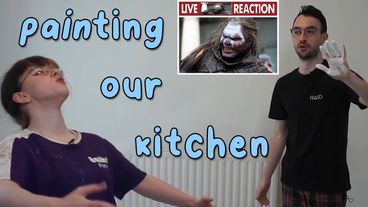 NEW VIDEO

cake and her husband paint the house

we painted. nobody died. Please clap.

Let me know what you think, leave a comment, leave mild bait regarded to painting techniques, and ENJOY HOPEFULLY 

GO SEE HERE
youtube.com/watch?v=1zEbzT…