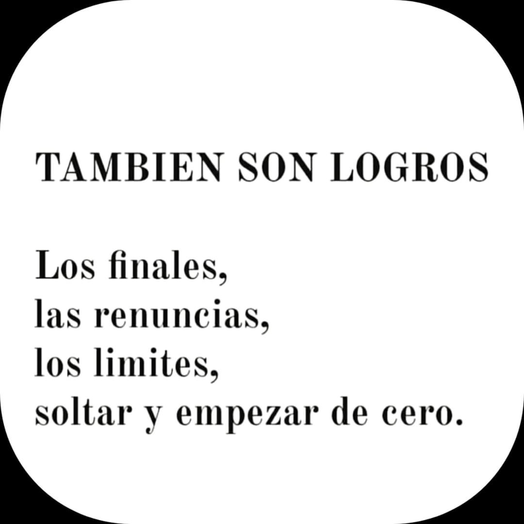 TAMBIEN SON LOGROS!