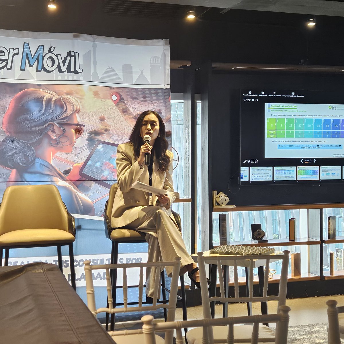 «En <a href="/IFT_MX/">IFT</a> hemos elaborado recientemente nuevos Lineamientos para Integrar el Acervo Estadístico, que precisamente entre los cambios considera recopilar información específiia de operadores de menor tamaño para poder medir mejor su evolución» <a href="/GabrielaGtzS/">Gabriela Gutiérrez Salas</a> #MexicoDigitalSummit