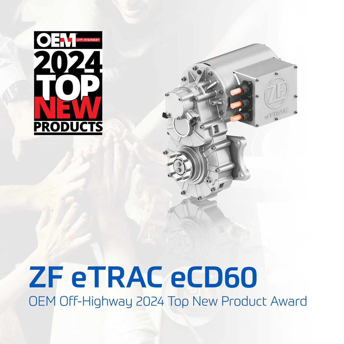 ZF Group (@zf_konzern) on Twitter photo Unser vollelektrisches Antriebssystem eTRAC eCD60 wurde von <a href="/OEMOffHighway/">OEM Off-Highway</a> als Gewinner des 2024 Top New Product Awards ausgezeichnet. Für Baumaschinen bis 10 Tonnen ist es die erste #Hochvolt Lösung auf dem Markt in dieser Fahrzeugklasse.
Mehr erfahren: spr.ly/6010W158j Unser vollelektrisches Antriebssystem eTRAC eCD60 wurde von <a href="/OEMOffHighway/">OEM Off-Highway</a> als Gewinner des 2024 Top New Product Awards ausgezeichnet. Für Baumaschinen bis 10 Tonnen ist es die erste #Hochvolt Lösung auf dem Markt in dieser Fahrzeugklasse.
Mehr erfahren: spr.ly/6010W158j