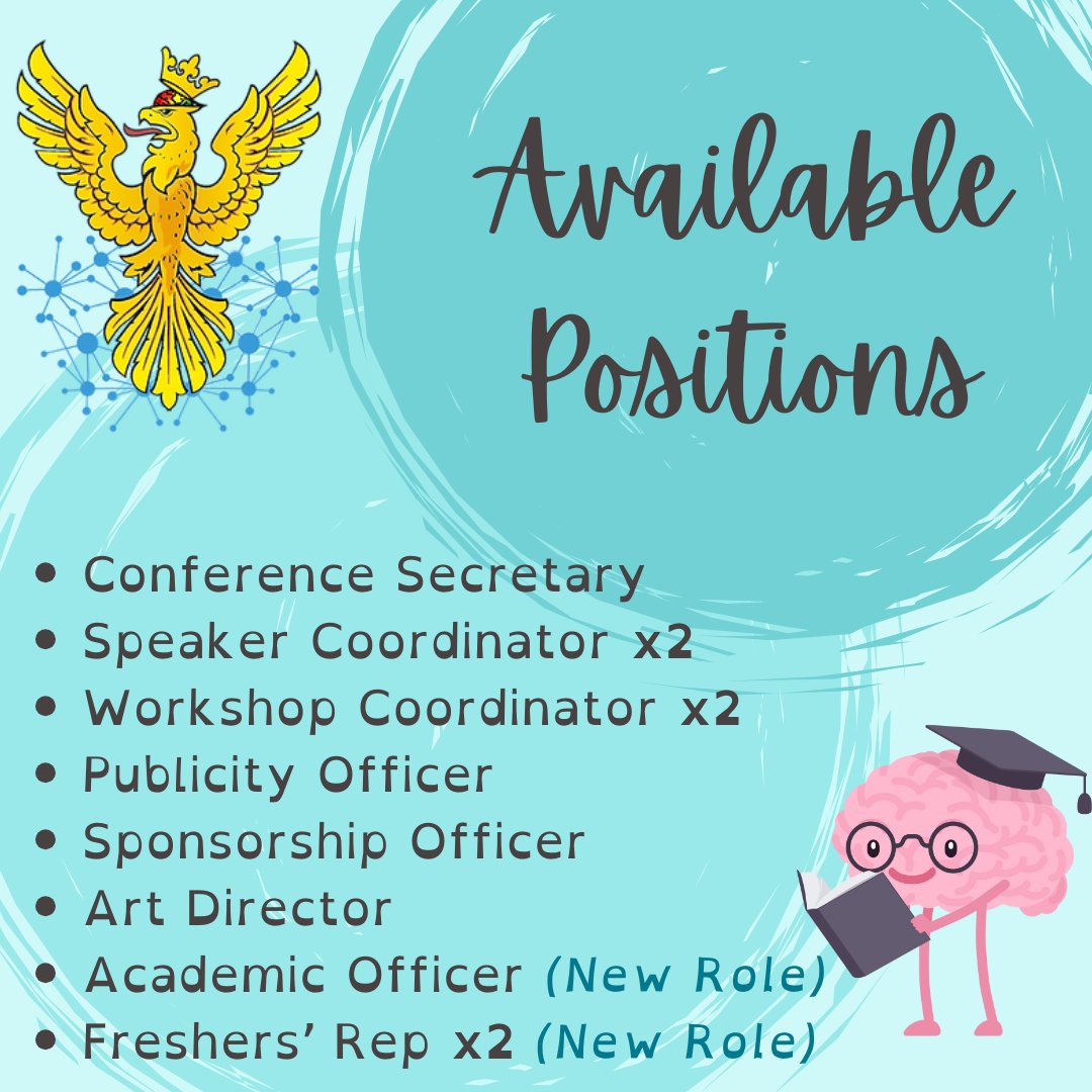 IC NeuroSoc (@icneurosoc) on Twitter photo MOTM 2025 subcommittee applications now open! 💫
Join us in organising this prestigious conference and boost your portfolio.
⏰ Application Deadline: Sunday 6th October 2024 at 23:59.
Application Form: forms.office.com/e/WuGGtBd8GK
Full role descriptions on Instagram <a href="/icneurosoc/">IC NeuroSoc</a> MOTM 2025 subcommittee applications now open! 💫
Join us in organising this prestigious conference and boost your portfolio.
⏰ Application Deadline: Sunday 6th October 2024 at 23:59.
Application Form: forms.office.com/e/WuGGtBd8GK
Full role descriptions on Instagram <a href="/icneurosoc/">IC NeuroSoc</a>