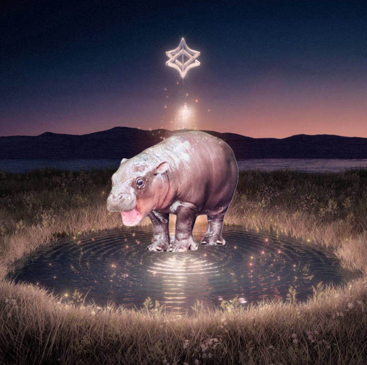 PatchouliPixel's tweet image. Heavener Moo Deng Edition