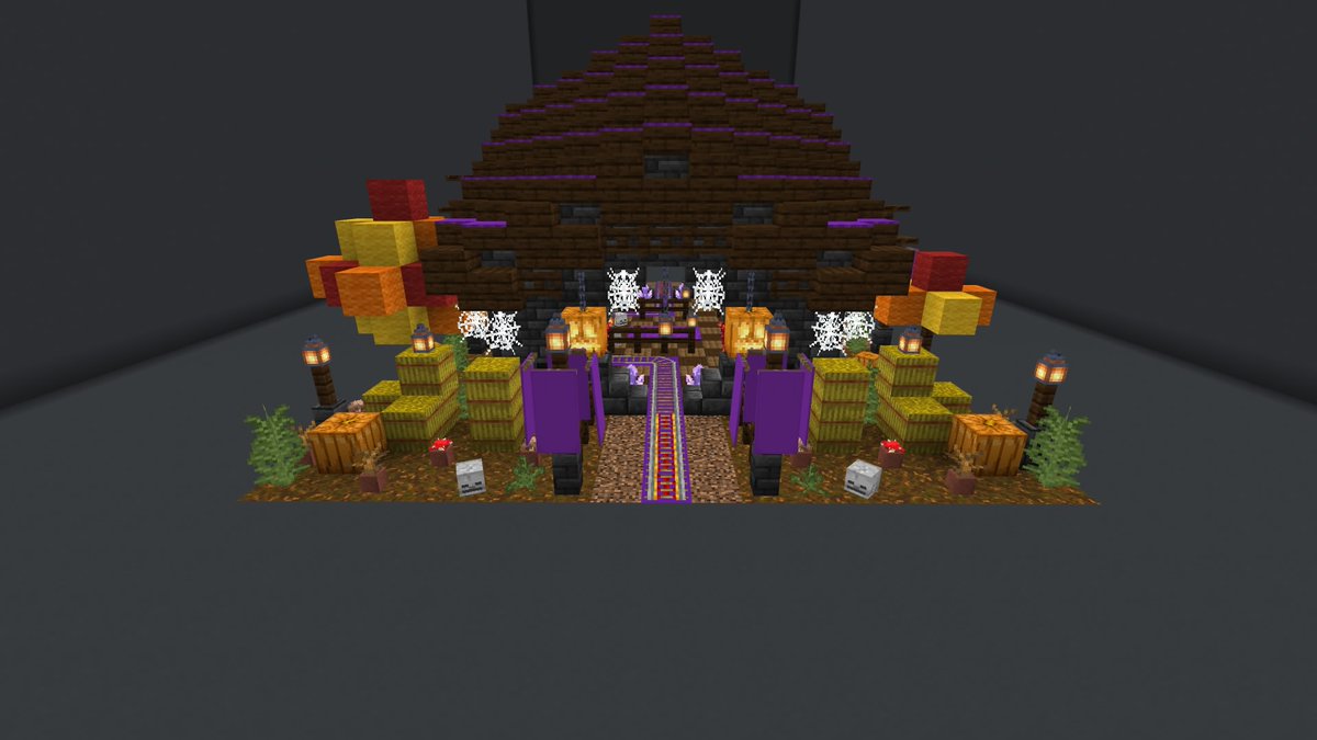 𝓢𝓹𝓸𝓸𝓴𝔂 𝓣𝓻𝓪𝓲𝓷 𝓢𝓽𝓪𝓽𝓲𝓸𝓷 #Minecraft #build #Halloween2024