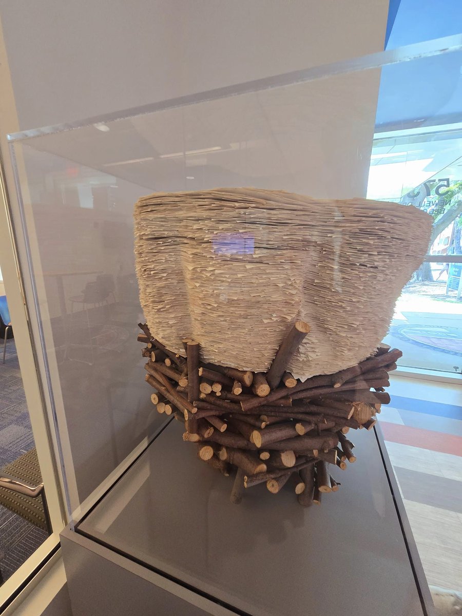 Dr. Moore's Colloquium class met with the fabulous Oaklianna Caraballo, Director of the UF Art in State Buildings program. Caraballo is an alum of the UF Museum Studies program. To learn more about the Art in State Buildings program click here: explore.publicartarchive.org/university-of-…