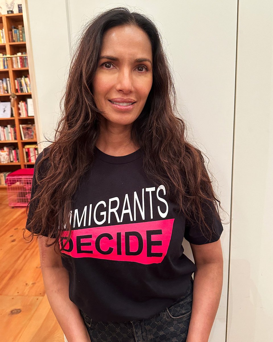 Feeling good in my new shirt designed by <a href="/prabalgurung/">Prabal Gurung</a>!

Reproductive rights go hand in hand with immigrant rights, and this November WE decide our future by electing leaders at all levels of government. Make sure you are registered! Make sure your elders are registered! Show up