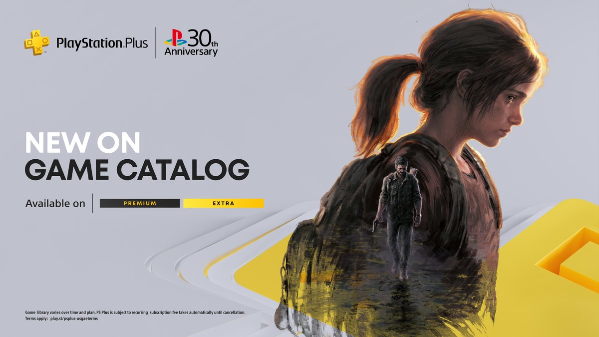 Joel and Ellie's unforgettable adventure, enhanced for PS5 🏹🧱

The Last of Us Part I comes to PlayStation Plus Game Catalog this Thursday.