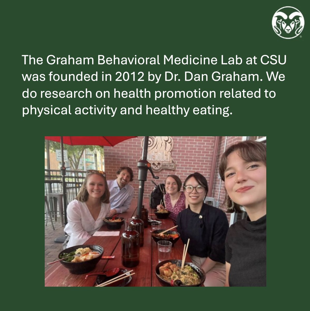 CSU_behav_lab's tweet image. Welcome to the Graham Behavioral Medicine Lab's official Twitter Page!
🤩We are looking for volunteers to participate in our research study (and you get paid with gift cards). If you are in Fort Collins, check out the third image!👇
#fortcollins #behavioralmedicine #research