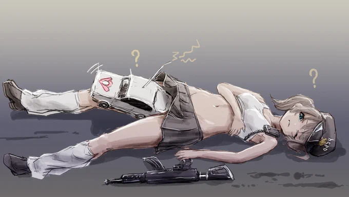 ん?なんか当たってる…??x2 #祭絵 