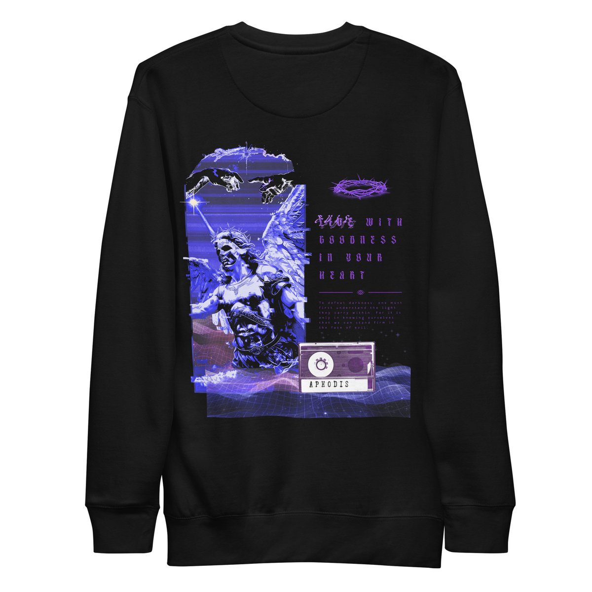 Aphodis's tweet photo. ✨ Archangel Michael: Defender of Light ✨ graphic tee dark fantasy vintage design https://t.co/WPRXqpVuuw