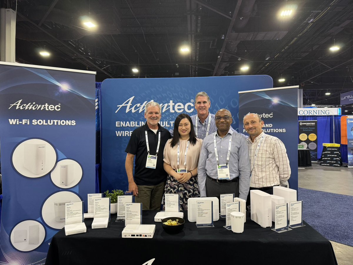 Day 1 of SCTE in Atlanta, GA is a wrap! Visit our Booth 2308 to learn more about our broadband and wireless solutions.

#SCTEExpo #TechExpo24 #broadband #wifi