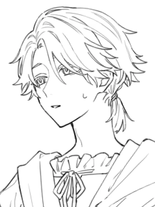 推しの顔描くのが一番楽し～～～ 