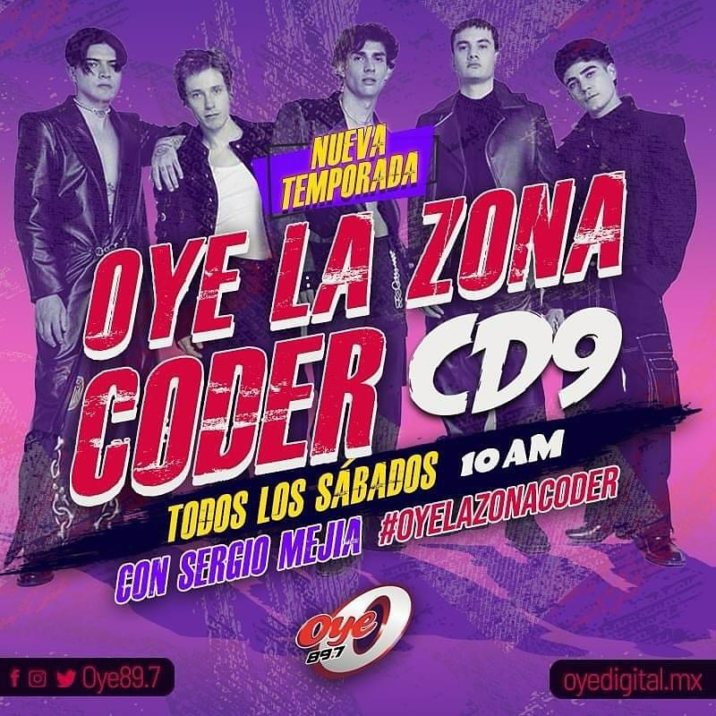 Oye897's tweet image. Sintoniza #OyeLaZonaCoder con #SergioMejia 🎶😎
Todas las peticiones serán leídas con el #OyeLaZonaCoder y menciona a #Oye897fmigual a #SergioMejia 🎶✨
#Oye897fm #Coder #CD9