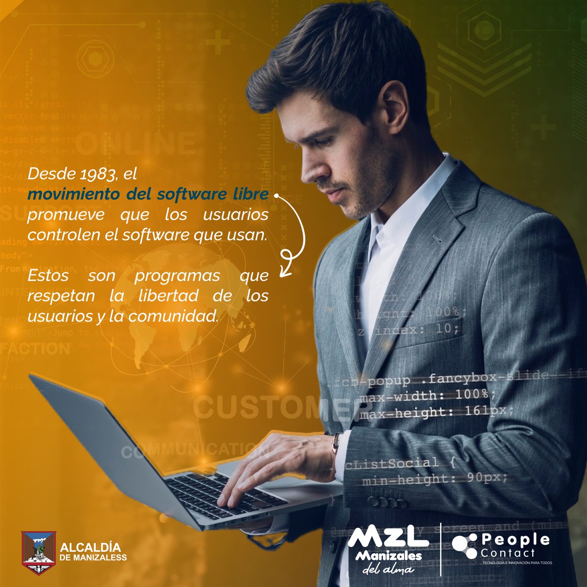 ¡El software libre empodera a todos! Permite el acceso y fomenta la innovación y la colaboración. ¡Apoyamos un futuro donde la tecnología es para todos!
#Tecnología #Software