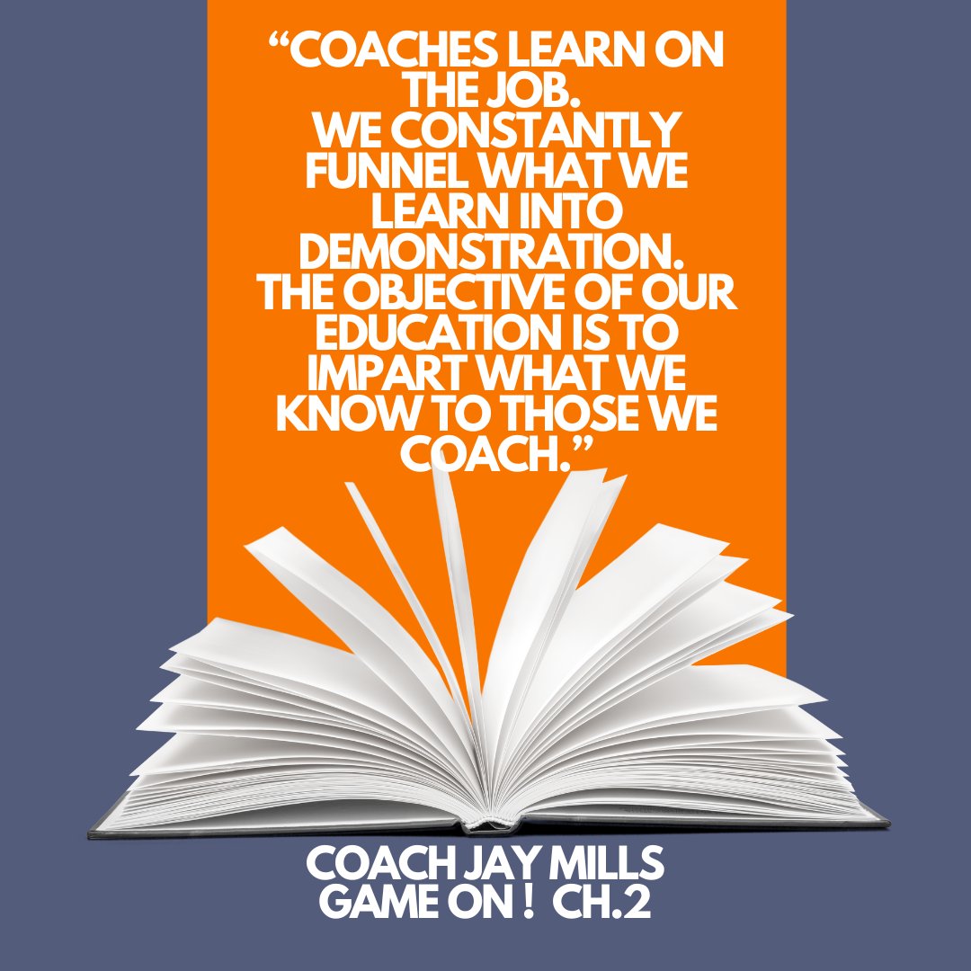 CoachJMills's tweet image. #coachjaymills #coachingpoints #gameon!acoach’sgameplan #markedjourneypublishing #amazonbooks