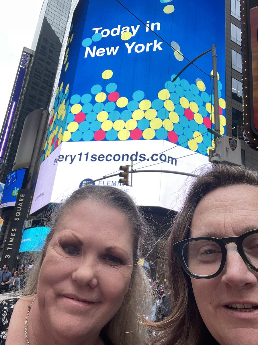 Vanessa Carter AMR 🇬🇧🇿🇦 (@vcarteramr) on Twitter photo Excited to be in New York today alongside one of our <a href="/theAMRnarrative/">The AMR Narrative</a> trustees <a href="/wendythedentist/">Wendy Thompson</a>
Had to make a turn to see the <a href="/FlemingCentre/">Fleming Initiative</a> billboard in Times Square before heading off to their side event this evening
#UNGA79
#AMR
#AntimicrobialResistance
#theAMRnarrative Excited to be in New York today alongside one of our <a href="/theAMRnarrative/">The AMR Narrative</a> trustees <a href="/wendythedentist/">Wendy Thompson</a>
Had to make a turn to see the <a href="/FlemingCentre/">Fleming Initiative</a> billboard in Times Square before heading off to their side event this evening
#UNGA79
#AMR
#AntimicrobialResistance
#theAMRnarrative