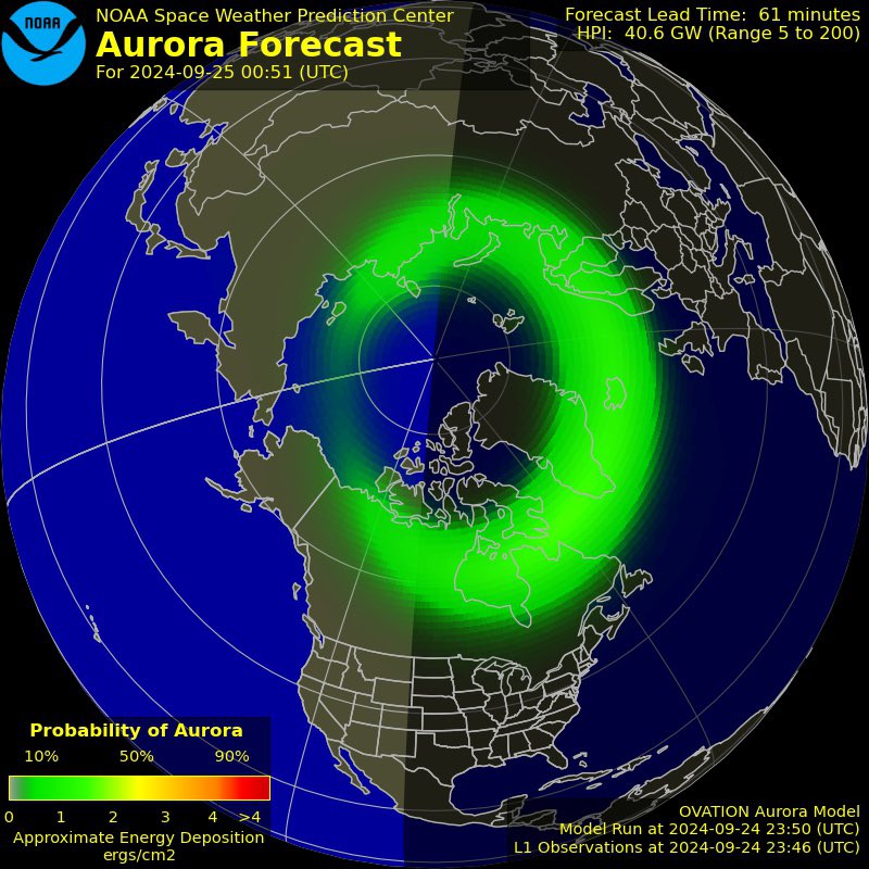 Vincent_Ledvina's tweet photo. Heads up mid-latitudes! We might get a horizon show with current solar wind data. Check webcams: https://t.co/klLuJEIcug https://t.co/MOFOK5JoIc