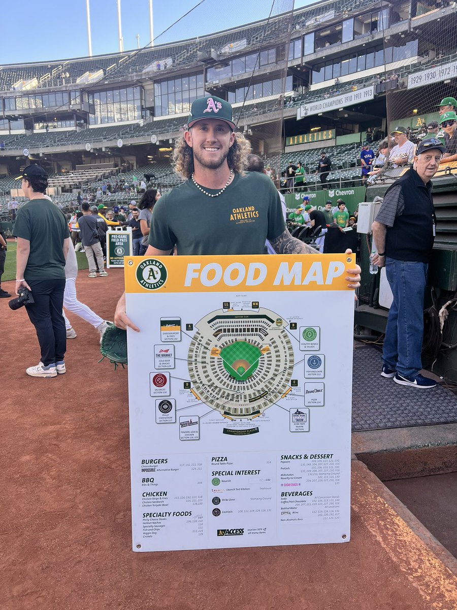 Joey Estes decided on his Coliseum keepsake: