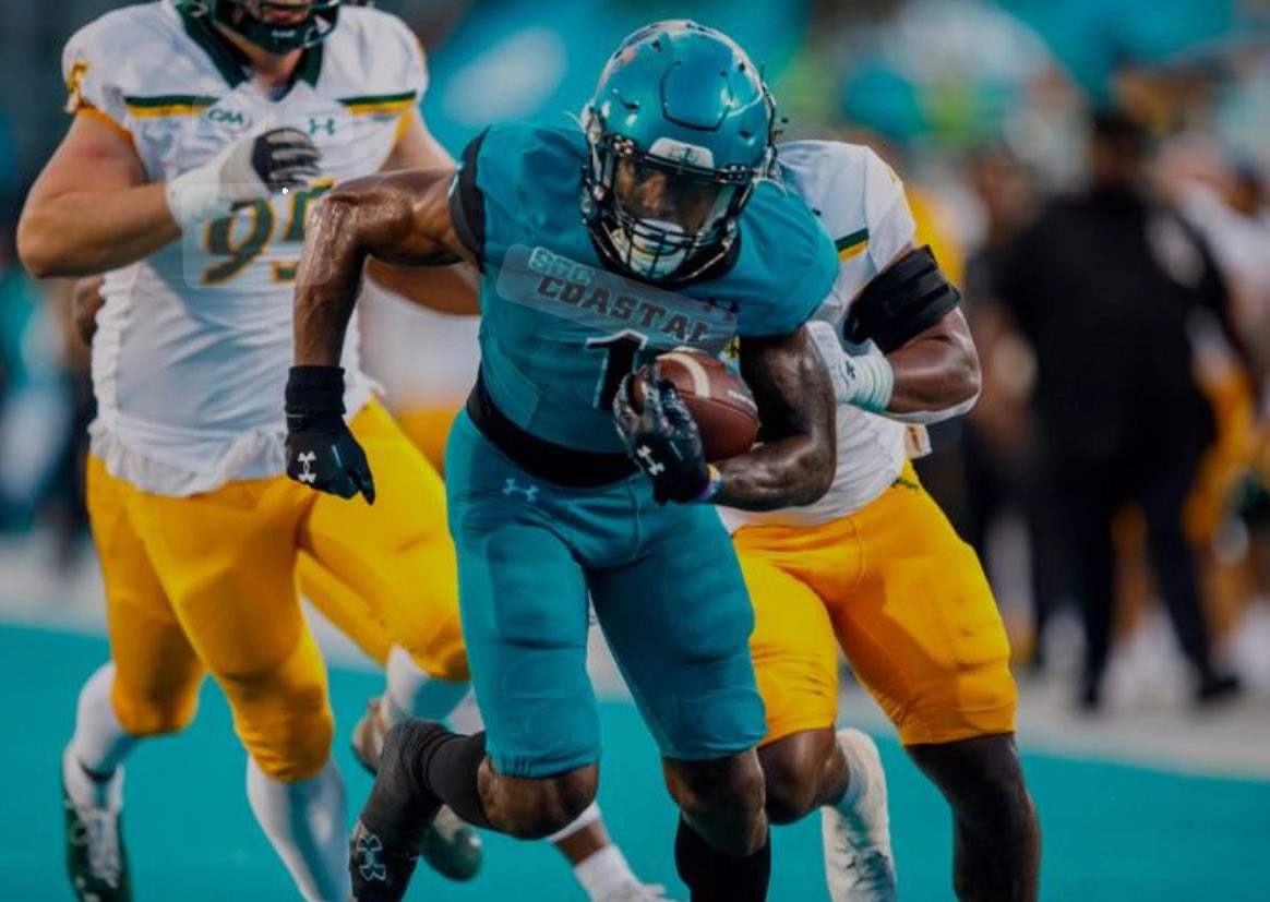 WhyGuard3_'s tweet image. Thankful to receive an offer from the University of Coastal Carolina @JuCoFootballACE @Coachtimbeck @JC_BobcatsFB