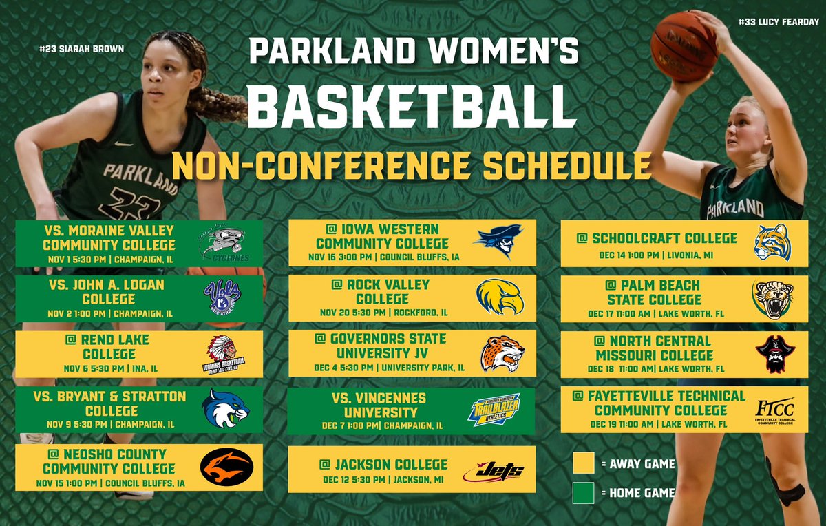 📆 Mark your calendar! The non-conference schedule is here and we are going to need your support Cobra Nation! 🐍🐍🐍
